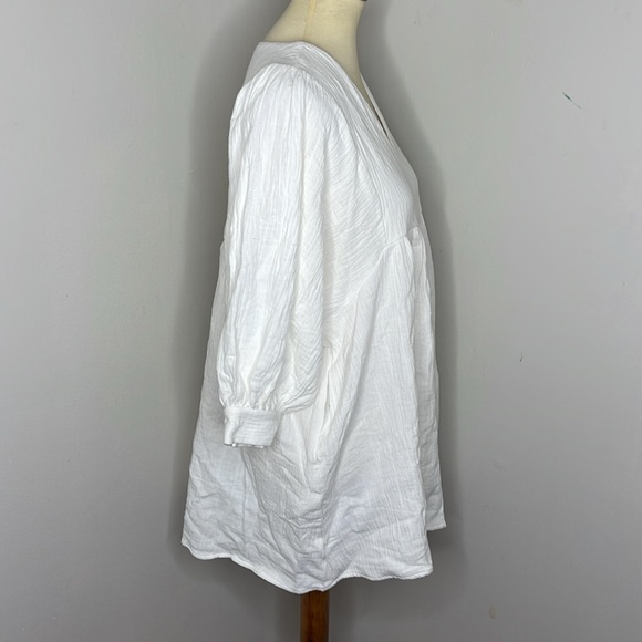 NWT Pomander Place‎ White Gauze Millie Dress - Picture 5 of 12